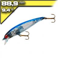 Bomber Long A14 Silver Flash Blue Back 8,89cm/10,6g wobbler